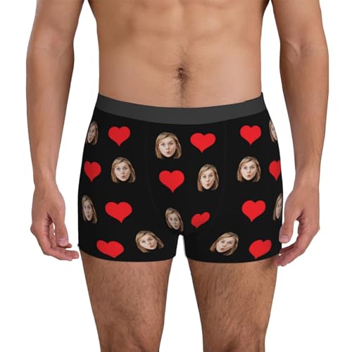 Custom Boxers for Him Boyfriend Father Husband,Personalized Underwear for Christmas Birthday Gifts4