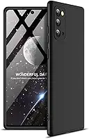 Capa Capinha Anti Impacto 360 Para Samsung Galaxy Note 20 Ultra com Tela de 6.9" Polegadas Case Acr�lica Fosca Acabamento Slim Macio - Danet (Preto)