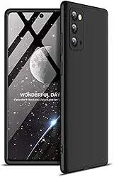 Capa Capinha Anti Impacto 360 Para Samsung Galaxy Note 20 Ultra com Tela de 6.9" Polegadas Case Acr�lica Fosca Acabamento Slim Macio - Danet (Preto)