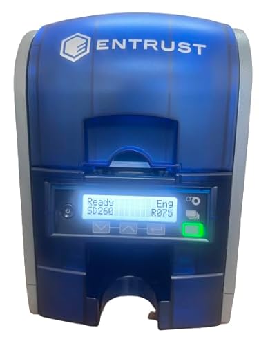 Impressora de Cartões e Crachás de Identificação Entrust Sigma SD260 - Modelo Exclusivo