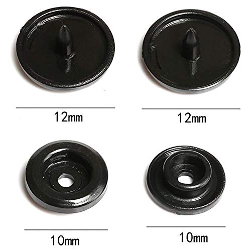 TOAOB 150 Insiemi Bottoni a Pressione Automatici