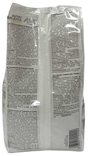 AIME Nourriture pour Tourterelles et Colombes, Nutri'Balance Expert, Menu expert pour Tourterelles, Sac de 1 Kg – Image 4