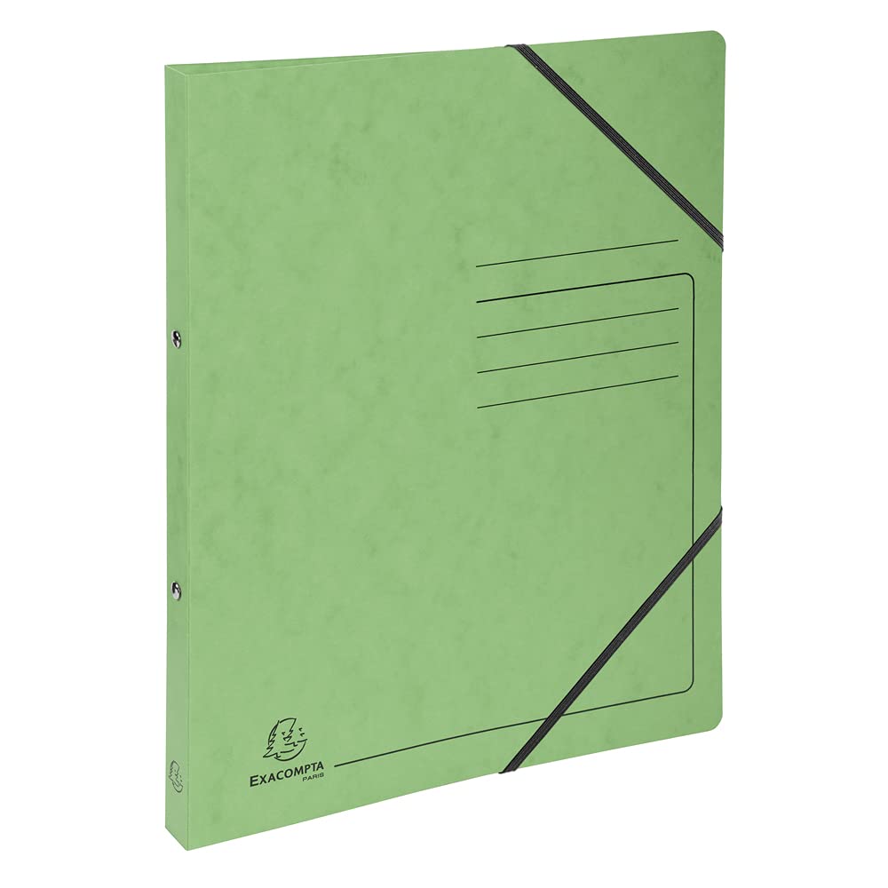 Exacompta A4 Ring Binder - 10 Pack - Green