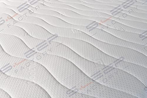Sleep Factory's Micro-Quilted 3D Memory Sprung Mattress 5.0FT (King Size)