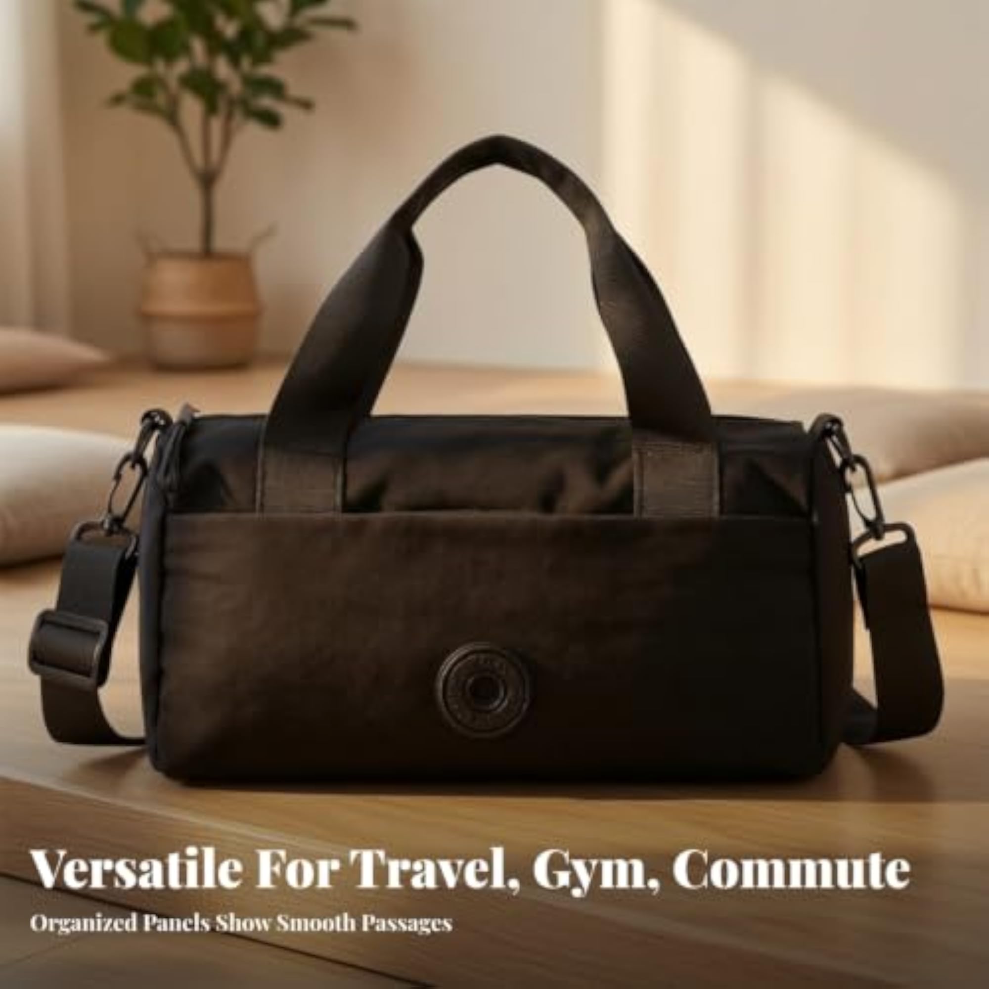Comfortable Carry Bag with Shoulder Strap, Portable Zippered