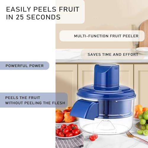 Pelador automático recargable de frutas pequeñas sin esfuerzo 3