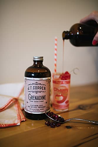 Jt Copper, Grenadine Syrup, 8 Ounce Bottle #TOP3