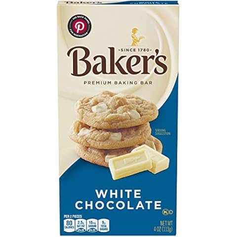 Baker's, Premium White Chocolate Baking Bar (4 oz Box) Cover