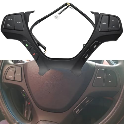 Bouton multifonction commande volant Hyundai I10 2014-2017 commande audio voiture - 3
