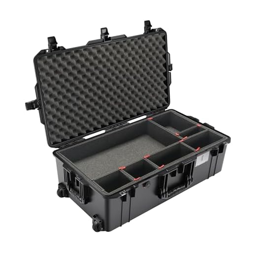 Pelican Air 1615 Case with Trekpack Dividers - Black