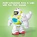 P&C Learning Toys Baby Walking Activity Remote Control Robot with Musical, Sounds, Light Interactive Early Toddlers Toy for 1 2 3 Birthday Gift