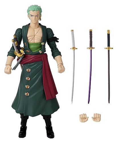 BANDAI – Anime Heroes – One Piece Figur – Lorenor Zorro – Roronoa Zoro – Figurine Anime Heroes 17 cm – Offizielle One Piece Lizenz… – Ansicht 6