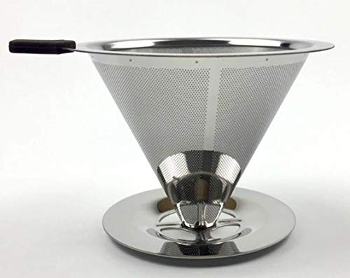 Filtro Coador de Café em Inox Reutilizável Ecológico
