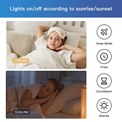 Orvibo Smart Light Switch With Remote, Single Pole And Wireless 3 Way Smart Switch Works With Alexa And Google Home, Neutral Wire Required, No Hub Required, 2.4Ghz Wifi Light Switch, Not Dimmable #TOP4