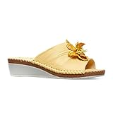  Van Dal Damen Banks Offene Sandalen mit Keilabsatz, Gelb (Mango 920), 40 EU