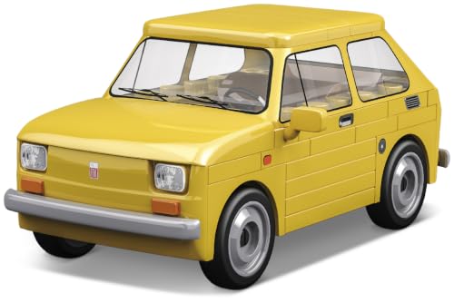 COBI COB24530 Polski Fiat 126P zestaw modeli klocków budowlanych, różne