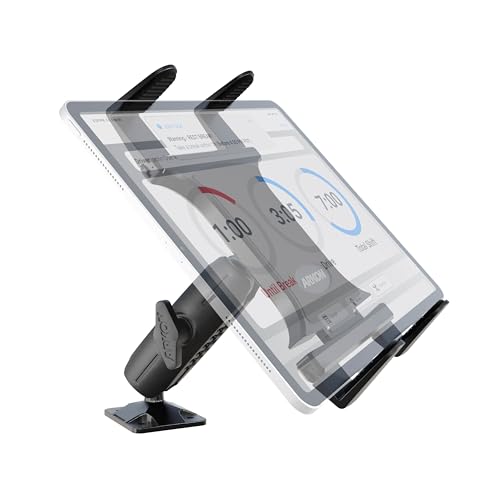 ARKON Tablet-Halterung, Grundplatte zum Anschrauben, passend für Tablets mit Einer Bildschirmgröße von 8,9 bis 12,9 Zoll