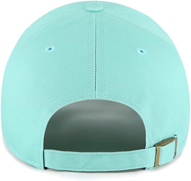 '47 MLB World Series Sure Shot Ball Park Black MVP Adjustable Snapback Hat, Adult One Size Fits All - Yankkees Tiffany Blue