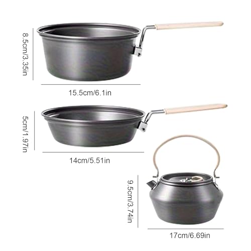 Batterie de cuisine de camping légère pour éviter le matériel lourd - 5