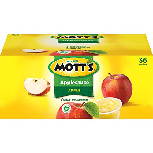 Mott's Applesauce, 4 Oz Cups, 36 Count, No Artificial Flavors, Good Source Of Vitamin C, Nutritious Option For The Whole Family - Thumbnail 7