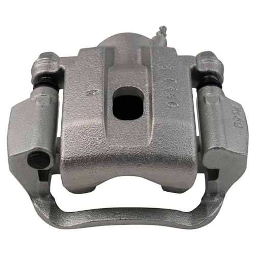 Image of TRQ Rear Right Brake Caliper w /Bracket Passenger Side