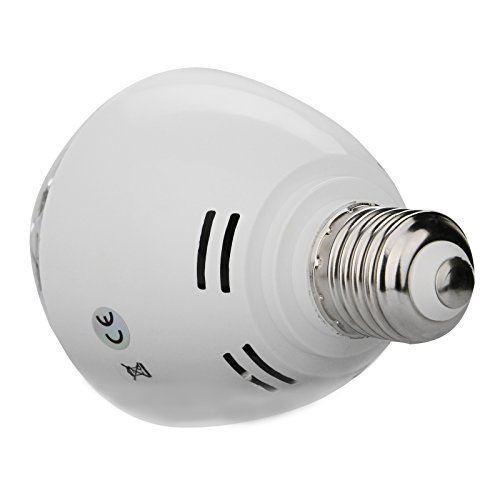 Ottff 3W E27 Disco Ball Lamp Rgb Rotating Led Sound Activated Strobe Lights Party Bulb Stage Light For Family Parties ,Birthday,Desk Lamp With Remote Control #TOP4