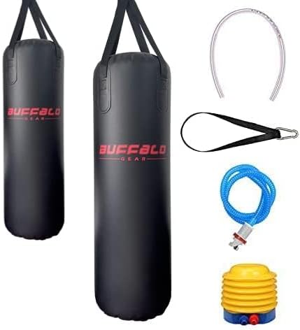 Miniatura 7 de Buffalo Gear Heavy Water Punching Bag, 225LB 165LB 86LB Adjustable Training Punching Bag for Kickboxing Boxing Gym Home Training for Youths Kids