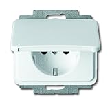 busch jäger alpha exclusive studioweiß Unterputz-Programm Busch-Jaeger 20EUK-24G BUSC Steckdose 20 EUK-24G alpha nea