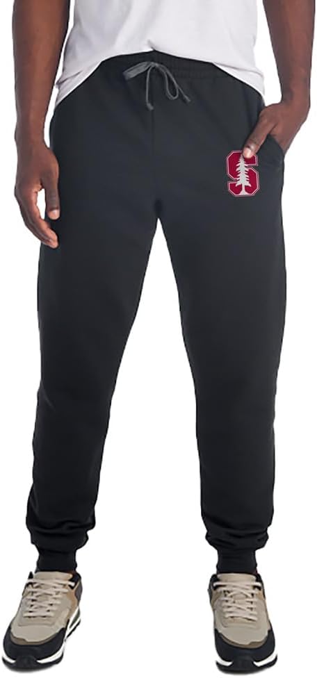 Campus Lab Officially Licensed Jogger Sweatpants Unisex for Men & Women with Pockets Primary Logo Black Collection