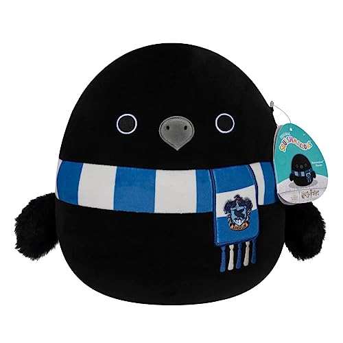 Squishmallows Harry Potter Ravenclaw Cuervo Mediano, 25,4 cm, Color Azul