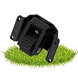 Evenlinkics Drehbares Hinterrad reibungslos drehbar，Rasen schonend，kompatibel mit Gardena R40Li, Husqvarna 105, Flymo 1200，vormontiertes Ersatzrad mit Kugellager