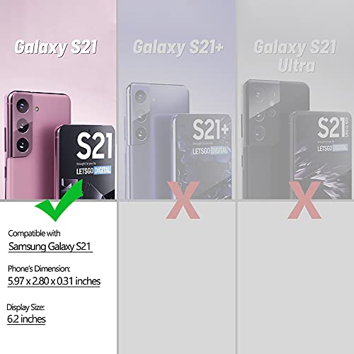 Galaxy S21 Case Crystal Clear Shockproof Bumper Protective Cell Phone Back Cover For Samsung Galaxy S21 5G Transparent Tpu Slim Fit Flexible Skin For Men Women Boy Girl Rubber Silicone 4 Corners #TOP1