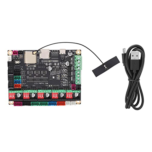 Placa base de impresora 3D PCB 520K memoria USB Placa de Control de carga DC12-24V integración ligera para principiantes