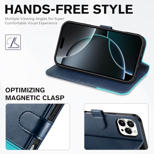 Coque iPhone 16 Pro Max étui antichoc protégeant l'écran et vos données RFID - 4