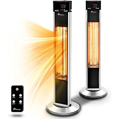 TRESKO Calefactor por Infrarrojos para Terraza Cover