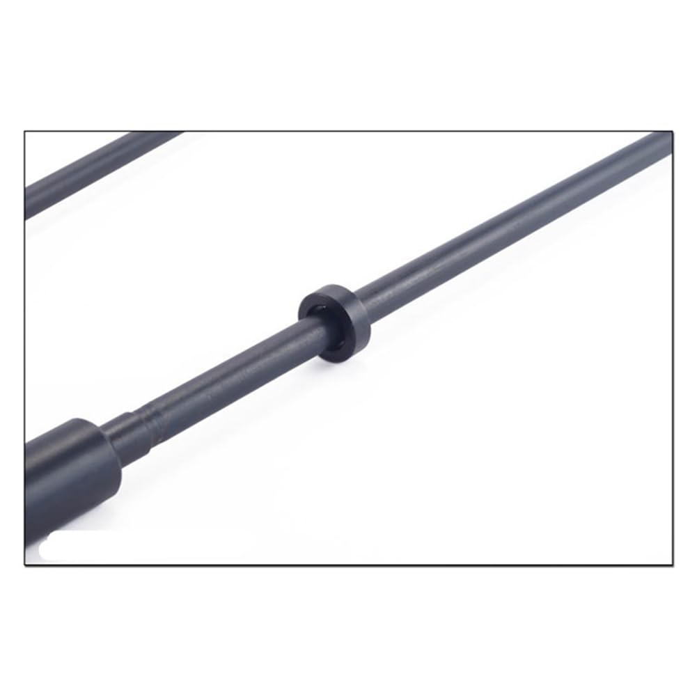 R8 Fresatrice Asta Di Trazione Per Bridgeport Parte Di Fresatrice, 2 Pacchetti Filettatura 7/16 Barra Di Trazione R8 Fresatrice Timone Complessivo, Nero