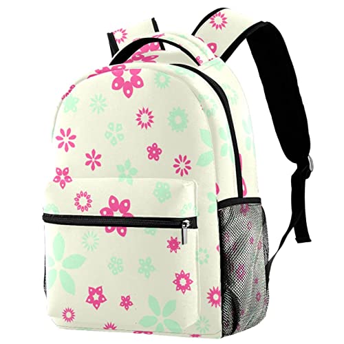 Sac à dos à motif floral rouge pour femme idéal en balade et ville