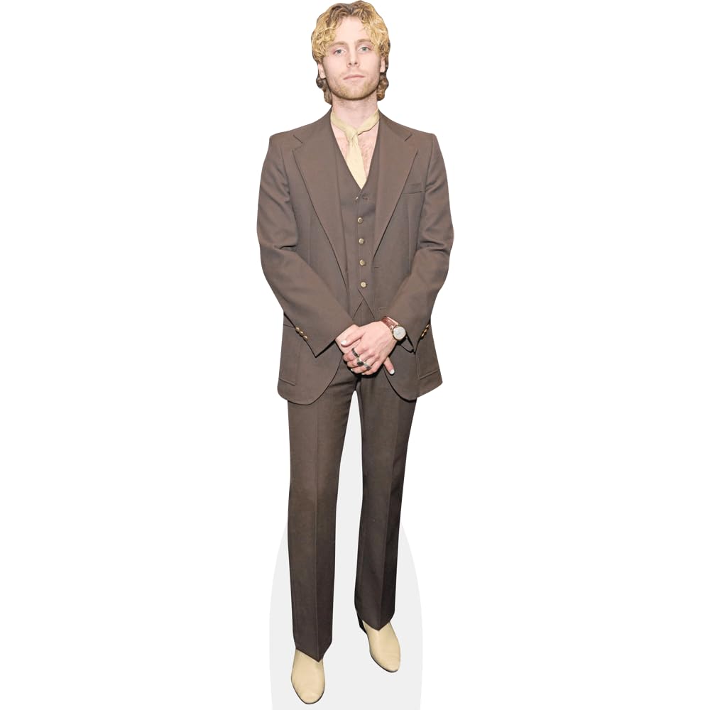 Celebrity Cutouts Mini Size Cutout Luke Hemmings (Brown Suit)