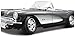 Maisto 1:18 Scale 1957 Chevy Corvette Diecast Vehicle (Colors May Vary)