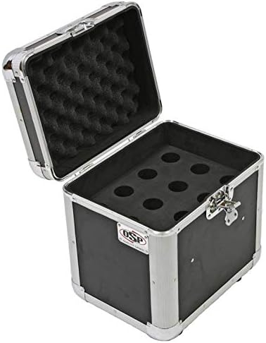 OSP Cases | Road Case | Microphone Transport Case | 12 Mic Capacity | MIC-CASE12