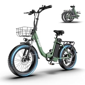 1300W/1800W Folding Electric Bike for Adults, 75-86 Miles