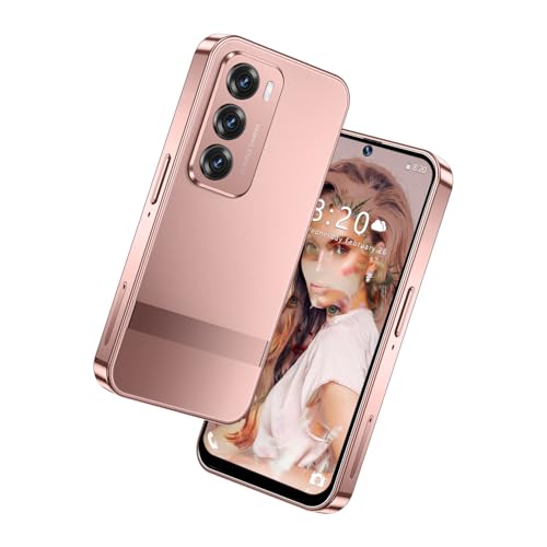MsMag 4G Mini Téléphone, écran HD de 4,0 Pouces, Android 10.0, Double SIM, Double Camera, 3GB RAM + 32GB ROM, Le Smartphone Le Plus Petit et Le Plus Pratique (Reno12mini-Gold)