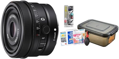 SONY(�\�j�[) �W���P�œ_�����Y �t���T�C�Y FE 40mm F2.5 G G�����Y �f�W�^�����J������[E�}�E���g]�p ���������Y SEL40F25G +�n�N�o �����e�i���X�p�i �����Y���S�҃L�b�g