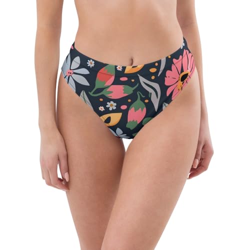 Bas de maillot de bain taille haute gainant pour camoufler les rondeurs du ventre