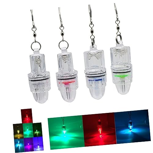 Parliky Underwater Fishing Light Green Lure Lamp Fish Lamp Deep Water Bait Lure Light