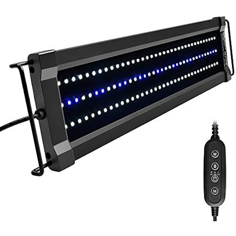 Luz Acuario NICREW ClassicLED G2 con 3 Modos Temporizadores y Soportes Extensibles Cover