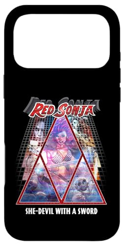 Red Sonja �|�X�^�[ �V���Z�E�F�[�u �Ԗ� �G�s�b�N �T�C�o�[�p���N ���g�� 80�N�� �X�}�z�P�[�X iPhone 17 Pro Max �p
