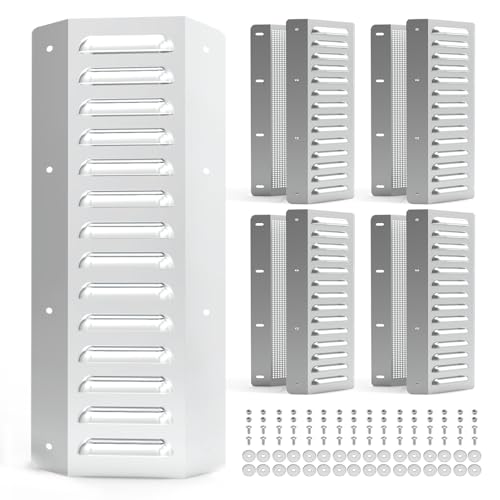 Shipping Container VentShipping Container Accessoriesfor Shipping Container House Cross Flow VentilationReduce Heat & Condensation with Maximum Airflow (4 Pack)