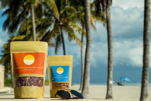 True California Livermore Red Walnut Halves and Pieces (8 Ounce), Transitioning to Organic, Raw, No Salt, No Roast, US #1 Grade, Shelled, Healthy Snacks, Good Keto Fats, Natural Antioxidants, Plant-Based Protein and Omega3’s, Vegan Superfood for Pantry,