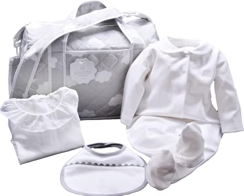 Caja de salida de maternidad gris